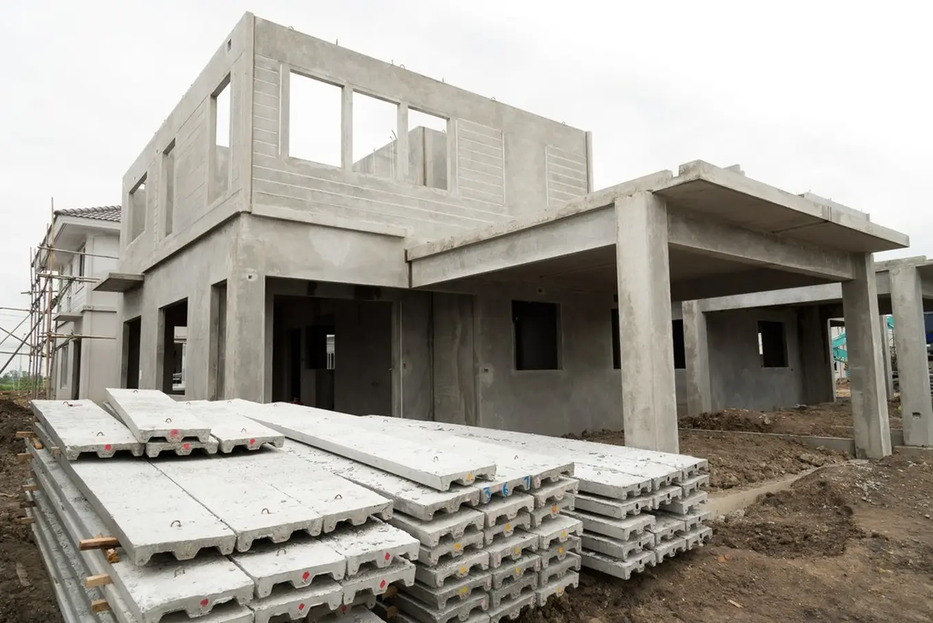 budowa domu z prefabrykatów betonowych